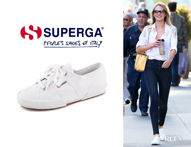 Candice-Swanepoels-Superga-Cotu-Classic-Sneakers